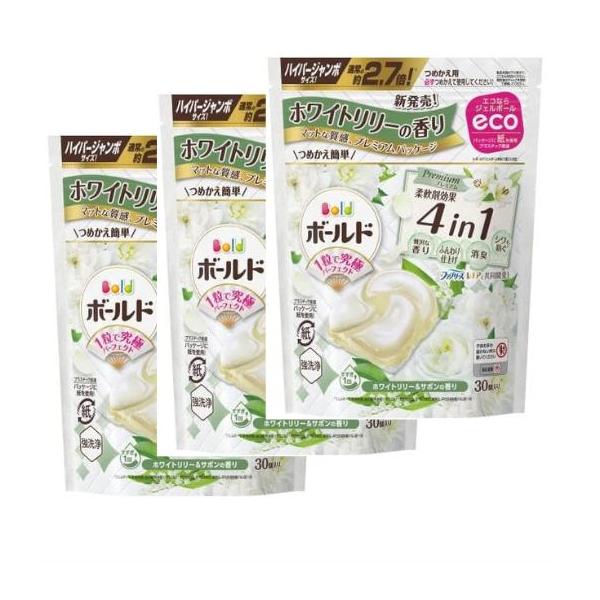 m 【30個×15袋セット】 ボールド ホワイトリリー ジェルボール Amazon.co.jp: P&G ボールドジェルボール4IN1 ホワイトリリー ハイパー
