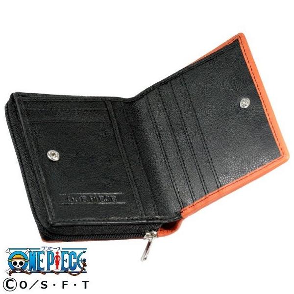 ワンピース 財布 One Piece モンキー D ルフィ 海賊旗型押し 小銭入れ付き二つ折り財布 Buyee Buyee Japanese Proxy Service Buy From Japan Bot Online