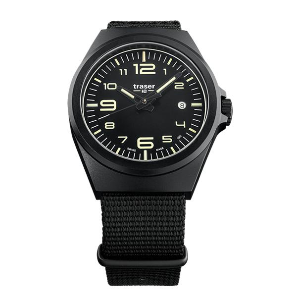 トレーサー 時計 TRASER メンズ 腕時計 P59 ESSENTIAL S BLACK NATO