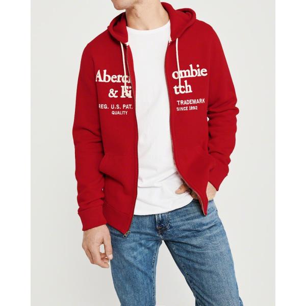 アバクロ パーカー メンズ プルオーバー Abercrombie 気質アップ ホワイト Fitch Amp 大きいサイズ