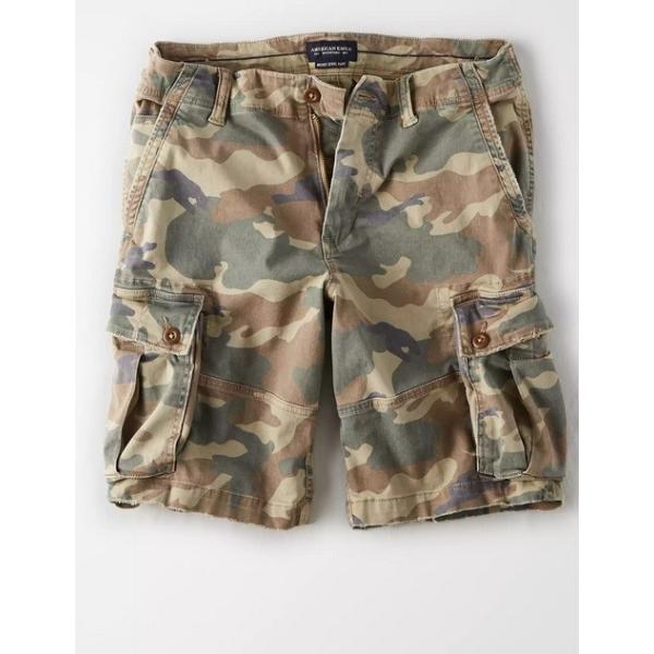 アメリカンイーグル カーゴ ショートパンツ メンズ 大きいサイズ Ae Ne X T Level Longer Length Cargo