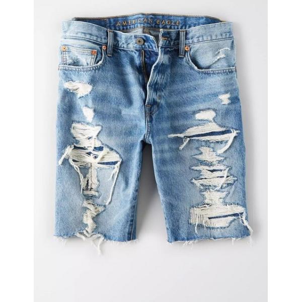 アメリカンイーグル ショートパンツ メンズ 大きいサイズae Ne X T Airflex おしゃれ Level 新品未使用正規品 Denim 大きいサイズ ブルー Short