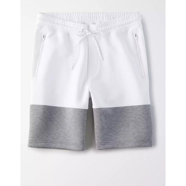アメリカンイーグル フリース ジョガー ショートパンツ メンズae Lightweight Fleece Jogger Shortホワイト 大きいサイズ おしゃれ