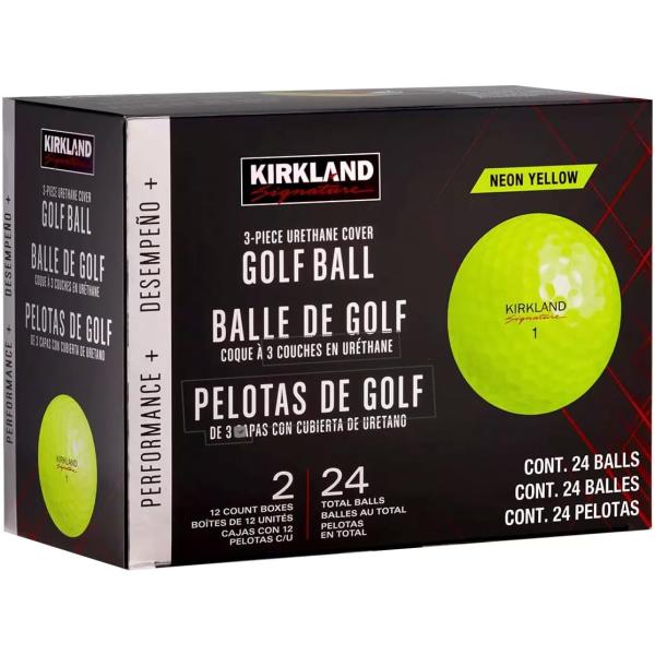 ●3ピースウレタンカバーゴルフボール●USGAおよびR&amp;Aルールに準拠●2-Dozen24-Count 距離と耐久性の向上