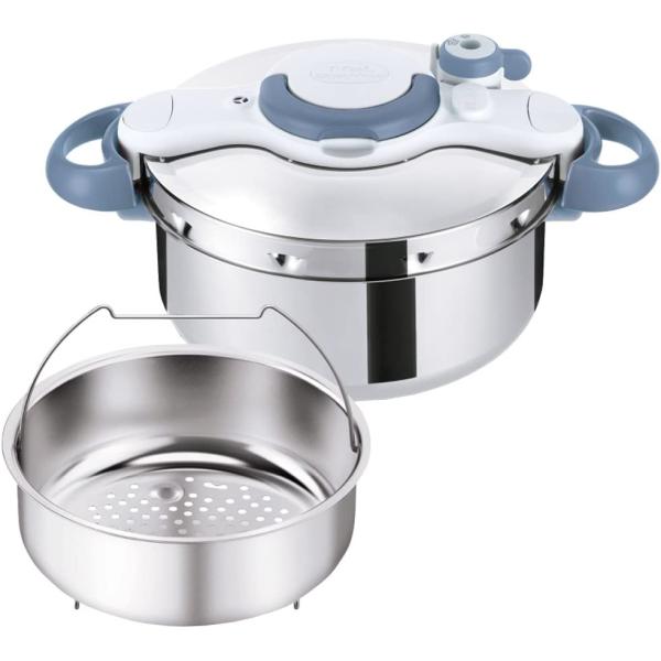 T-fal ティファール 圧力鍋 4.5L IH対応 2~4人用 ワンタッチ開閉