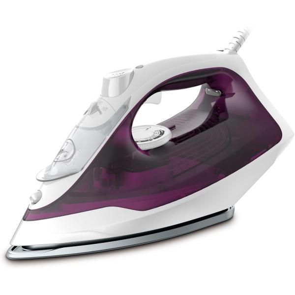 ●サイズ:幅13.3×奥行30.5×高さ15.5cm●本体重量:1.285kg●最大 約75g/分のパワフルジェットスチーム●自動安全停止機能を搭載●先細りになった形状で、細かいところも楽々アイロン