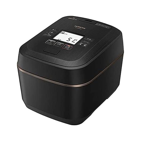 他サイト： 日立 炊飯器 5.5合 圧力&amp;スチームIH ふっくら御膳 RZ-W100EM K 漆黒 本体日本製 大火力 沸騰鉄釜 蒸気カットの商品画像