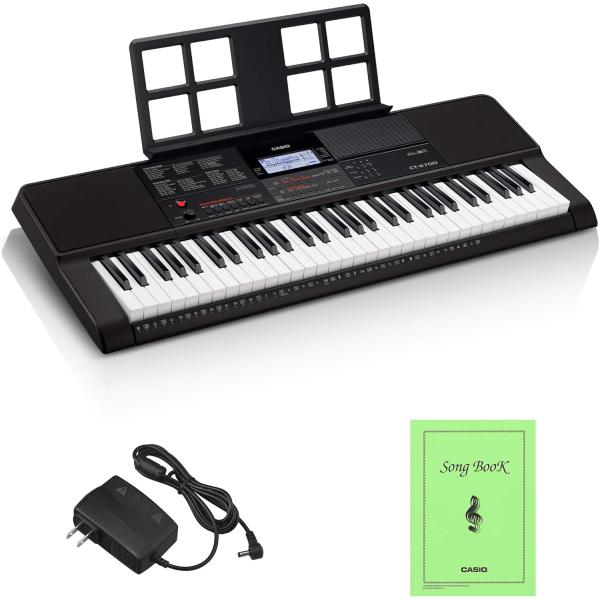 他サイト： カシオ(CASIO)電子キーボード Casiotone CT-X700 61鍵盤 クオリティの高いAiX音源 600音色 195リズム 自動伴奏機能 ブラック 新品の商品画像