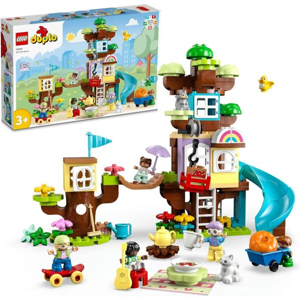 レゴ(LEGO) デュプロ デュプロのまち 3in1 ツリーハウス おもちゃ 玩具 誕生日 プレゼント ブロック 知育 10993 【新品未開封/箱傷み】
