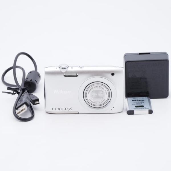 メーカー公式ショップ】 Nikon デジタルカメラ COOLPIX A100 光学5倍 2005万画素 シルバー A100SL Nikon デジタルカメラ COOLPIX A100 光学5倍 2005万画素 シルバー A100SL