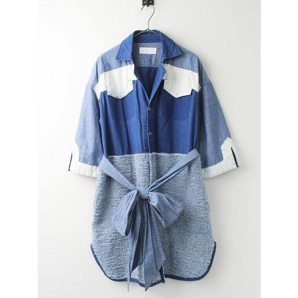セール10 Off 美品 16ss 春夏 定価8 4万 Mame Kurogouchi マメ Mm16ss Dr065 デニムシャツドレス 1 ワンピース ブランド古着 買取販売 Tresor 通販 Yahoo ショッピング