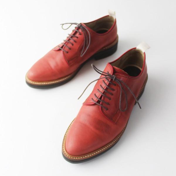 サマーセール Y S Yohji Yamamoto ワイズ ヨウジヤマモト ストレートチップ レザー レースアップ シューズ 6 レッド 靴 小物 ブランド古着 買取販売 Tresor 通販 Yahoo ショッピング