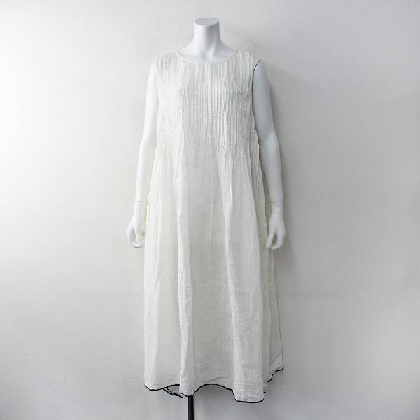 Maison De Soil メゾンドソイル レイヤードピンタックフレアロングノースリーブワンピース2 オフホワイト ブランド古着 買取販売 Tresor 通販 Yahoo ショッピング