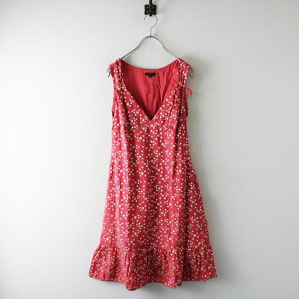 スプリングセール Tocca トッカ ドット刺繍 ギャザーノースリーブワンピース ドレス 4 ピンク ブランド古着 買取販売 Tresor 通販 Yahoo ショッピング