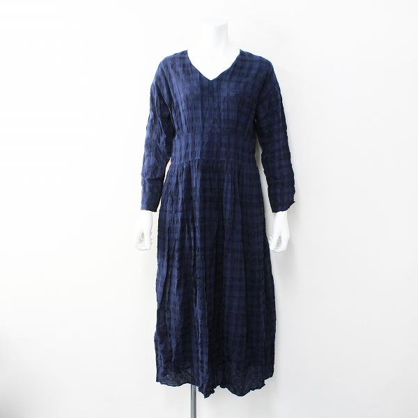 美品 定価3 8万 19ss Vermeil Par Iena ヴェルメイユパー イエナ サッカーvネックワンピース F ネイビー フレア ブランド古着 買取販売 Tresor 通販 Yahoo ショッピング