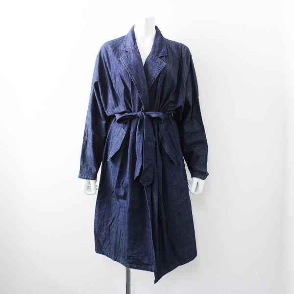 ナチュラン 08mab ゼロハチマブ デニム ガウンコート F インディゴ ブランド古着 買取販売 Tresor 通販 Yahoo ショッピング