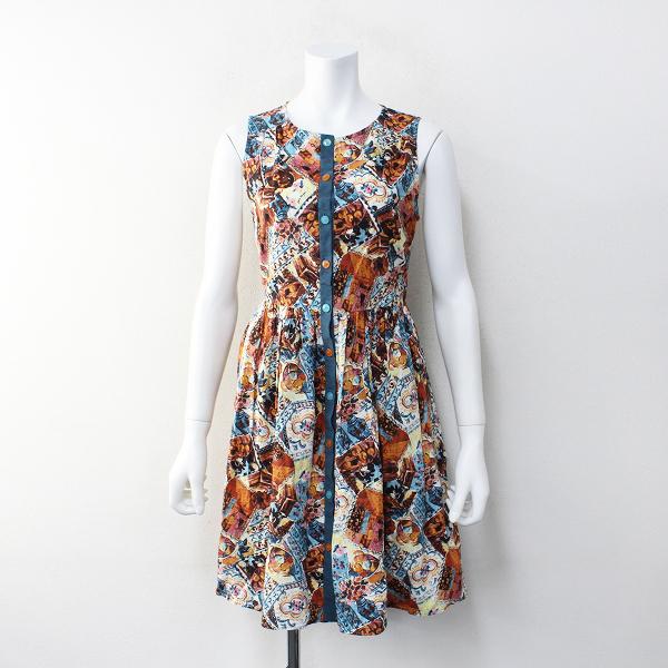 Lois Crayon ロイスクレヨン ルームプリントノースリーブワンピースm 花柄フラワー ドレス Dress ブランド古着 買取販売 Tresor 通販 Yahoo ショッピング