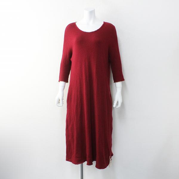 Mina Perhonen ミナペルホネン Doze カシミヤ ニットワンピース 38 レッド ブランド古着 買取販売 Tresor 通販 Yahoo ショッピング