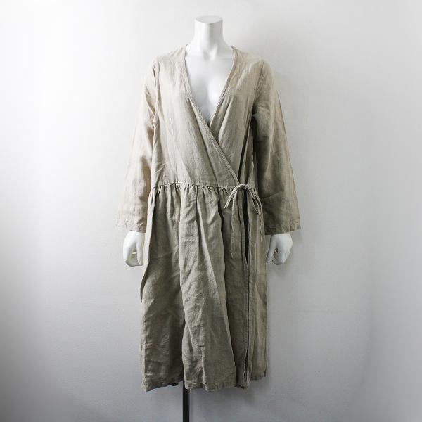 Nest Robe ネストローブ リネン カシュクール ロングワンピース ベージュ フレア ブランド古着 買取販売 Tresor 通販 Yahoo ショッピング