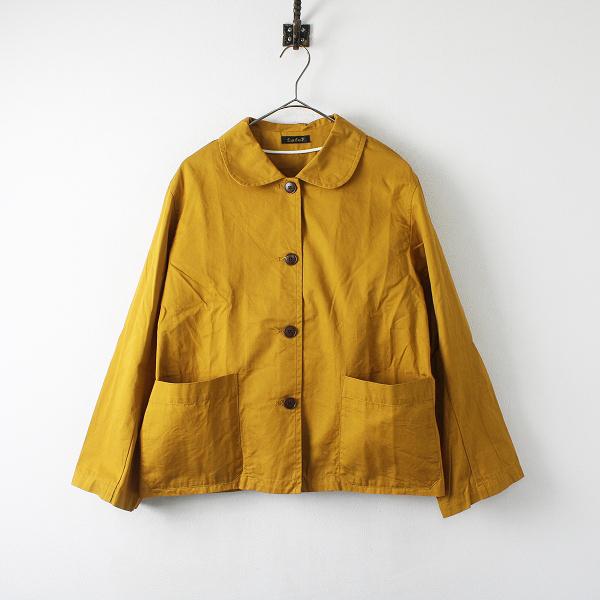 ナチュラン Lueuf ルフ 丸襟 コットンジャケット F マスタード ブランド古着 買取販売 Tresor 通販 Yahoo ショッピング