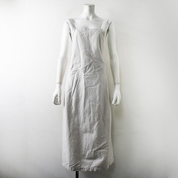 美品 定価2 6万 21ss Nest Robe ネストローブ コットンリネングログラン2wayエプロンワンピース F ライトグレー ブランド古着 買取販売 Tresor 通販 Yahoo ショッピング