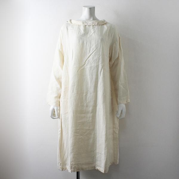 Nest Robe ネストローブ 製品染め リネン セーラーカラーワンピース F キナリ ワイド ブランド古着 買取販売 Tresor 通販 Yahoo ショッピング