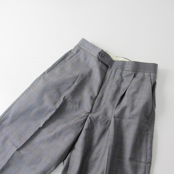 美品 2021SS Drawer ドゥロワー ウィンドウペンチェックタック  