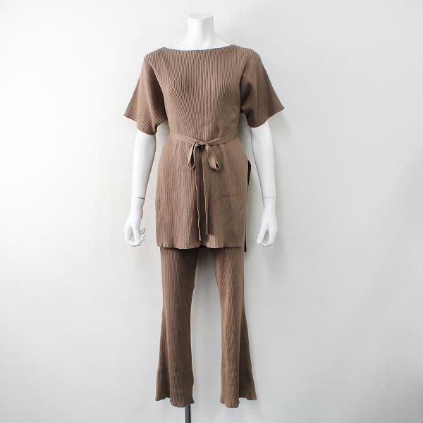 サマーセール】2021SS SNIDEL スナイデル リブニットセットアップ ONE