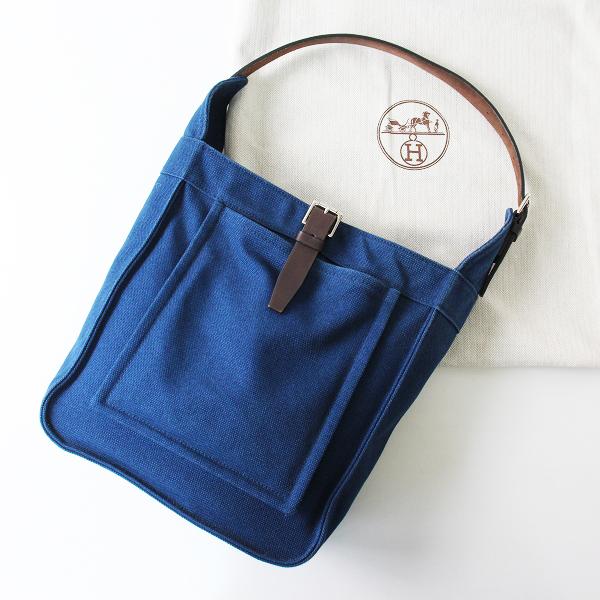 サマーセール】HERMES エルメス □M刻印 2009年 マルワリPM キャンバス