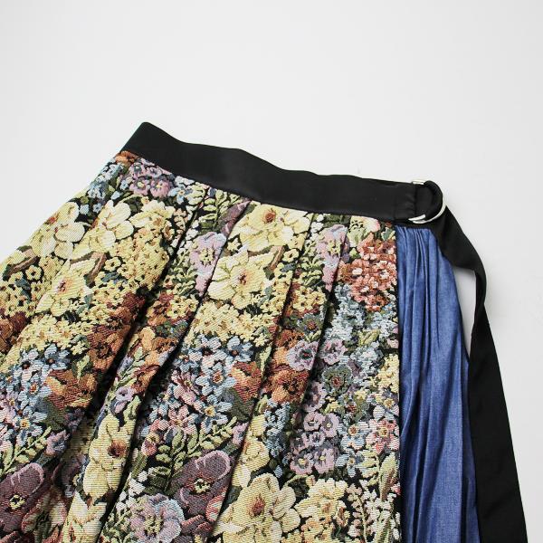 ロイスクレヨン 2022SS ワイド ボリューム パンツ ドット 黒 白 M