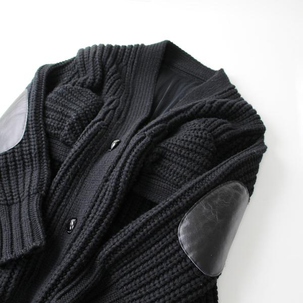 定価15.4万 2022AW sacai サカイ 22-06408 ウールニットカーディガン 1