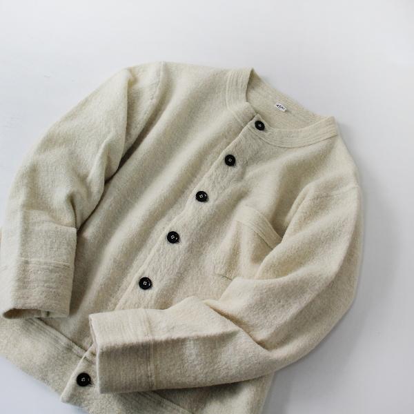 45R フォーティーファイブアール アルル縮絨のプティカーディガン 3