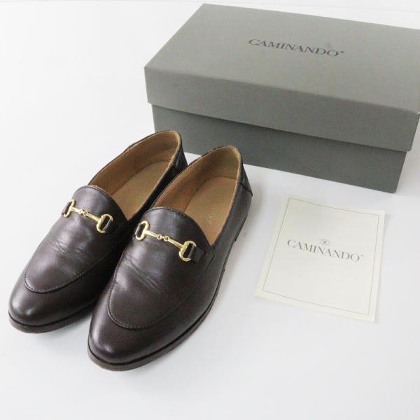ドゥーズィエムクラス　カミナンド　ビットモカシン　スリッポン（ブラック）36 CAMINANDO/カミナンド】BIT SLIPPER（スリッポン）｜Deuxieme