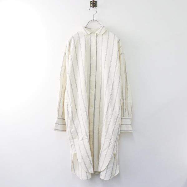 2024SS コンジェペイエ アデュートリステス conges payes ADIEU TRISTESSE ガーゼチュニックシャツ/キナリ ロング【2400013948241】 スプリングセール】2024SS コンジェペイエ アデュートリステス conges