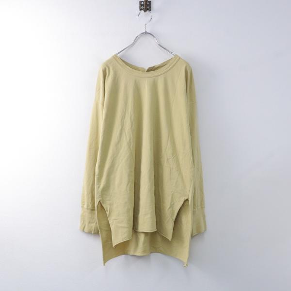 アールジュビリー R JUBILEE コットン バックヘンリーカットソー F/ベージュ トップス【2400013990608】 スプリングセール】アールジュビリー R JUBILEE コットン バック