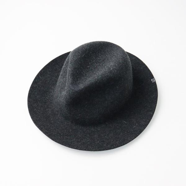 CA4LA（カシラ） ウールラビットファーハット M/ダークグレー 帽子 中