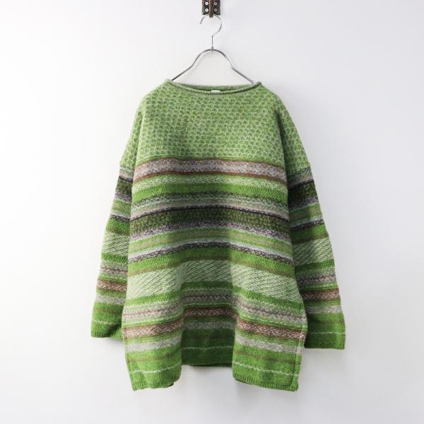 45RウールTシャツ 45R葉山ものがたり イニシャルオールドソルトベタッチプリントの