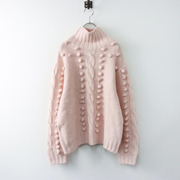 ミナペルホネン  candle アルパカ　ニットワンピース　Mサイズ ミナペルホネン snow candle アルパカ ニットワンピース Mサイズ