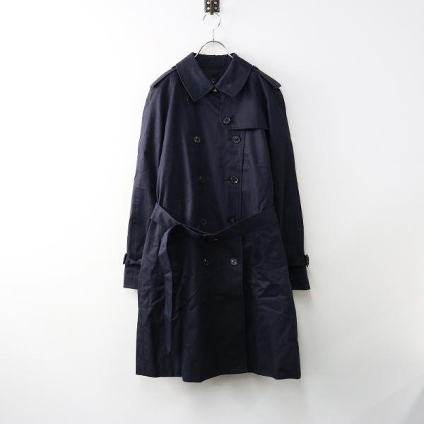 マッキントッシュ スプリングコート ベルト付 裏地総柄 38近年モデル ネイビー Mackintosh（マッキントッシュ） 【スプリングセール】スコットランド