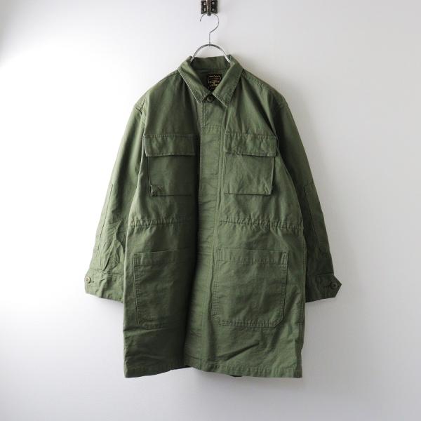 ハグオーワー クロスアンドクロス　フィールドコート Hug o war 定価3.6万 ハグオーワー クロスアンドクロス HUG O WaR