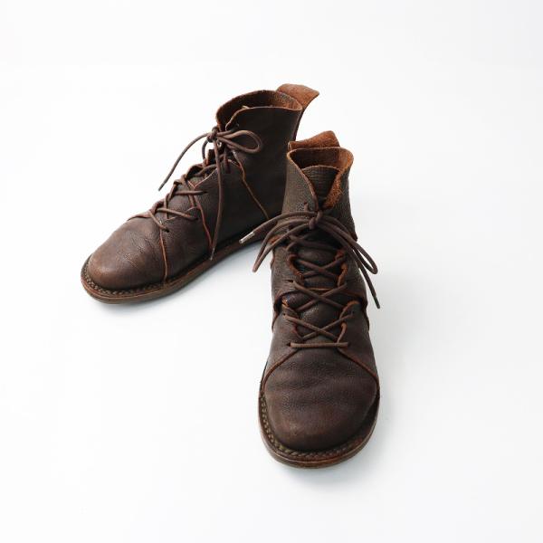 trippen トリッペン NOMAD ノマド レザー レースアップショートブーツ  