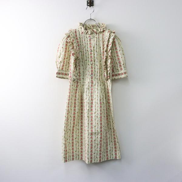 9／2掲載終了gucci ワンピース　ドレス GUCCI JPタグ グッチ 477904 ZJX16 2017年 ローズプリント