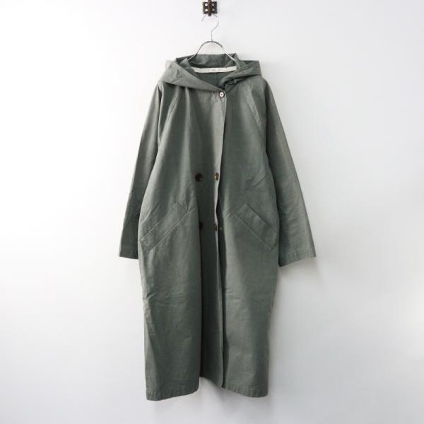 美品HAU/CLASKA【定価3.6万】　コットンフーデッドキャンバスコート tresorstore_2400014412635