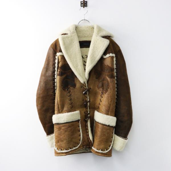 DSQUARED2（ディースクエアード） リアルムートン ディア刺繍 ショート