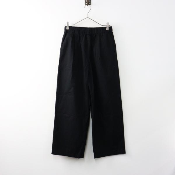 2024AW エヴァムエヴァ evameva E243T062 cotton wide pants 高密度  