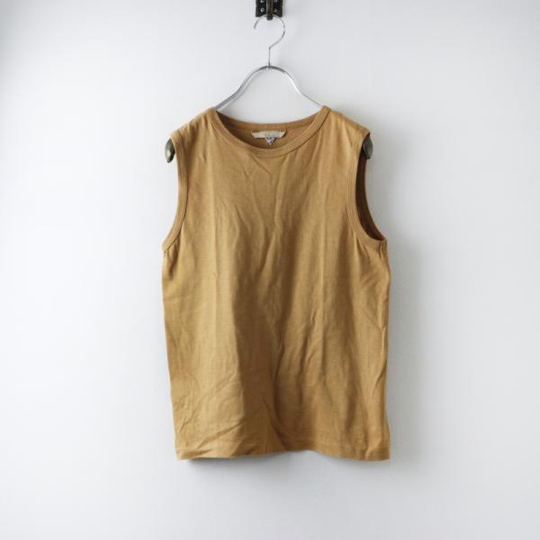 Ron Herman - 美品☆ロンハーマン別注フィルメランジェ☆ノースリーブTシャツ☆キャメル 期間限定価格】フィルメランジェ x ロンハーマン FilMelange Ron