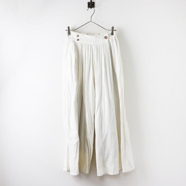パラスパレス リネンガウチョパンツ パラスパレスのパンツ