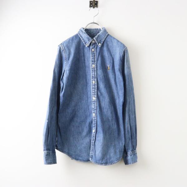ラルフローレン デニム ダンガリー XS カスタムフィット ボタンダウンシャツ ラルフローレン RALPH LAUREN CUSTOM FIT カスタムフィット
