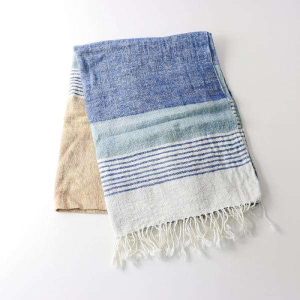 うさとの服  usaato シルク ピンク手織りストール 新品同様 InDream ペイズリー柄 シルク ストール 大判［70cmx200cm］ピンク 春