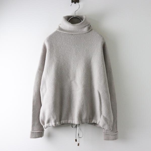 良品 ブルネロクチネリ BRUNELLO CUCINELLI カシミヤ100% 裾ドロー